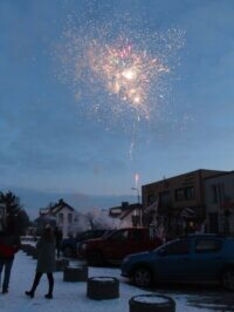 Parada maskotek dla WOŚP w Szreńsku i w Mławie