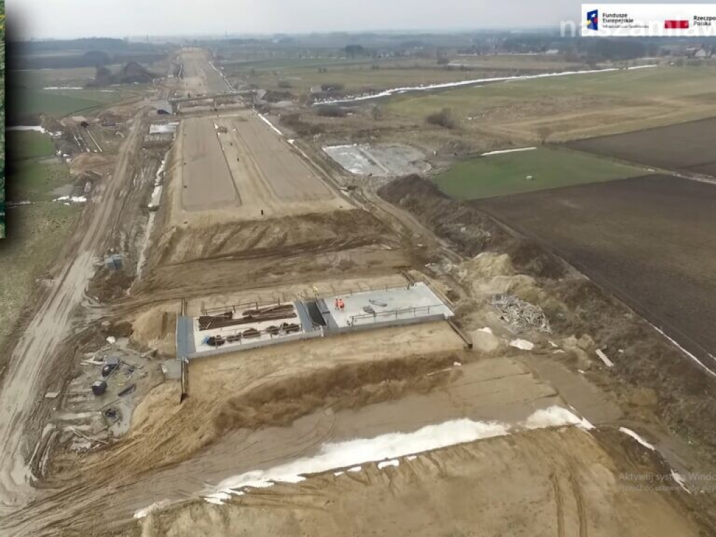 Budowa S7. Intensywne prace przy nowym wiadukcie (FILM)