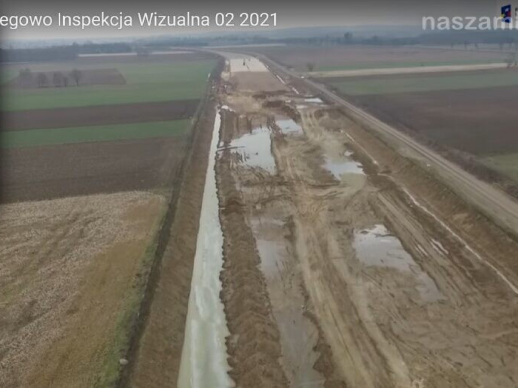 Budowa S7. Intensywne prace przy nowym wiadukcie (FILM)