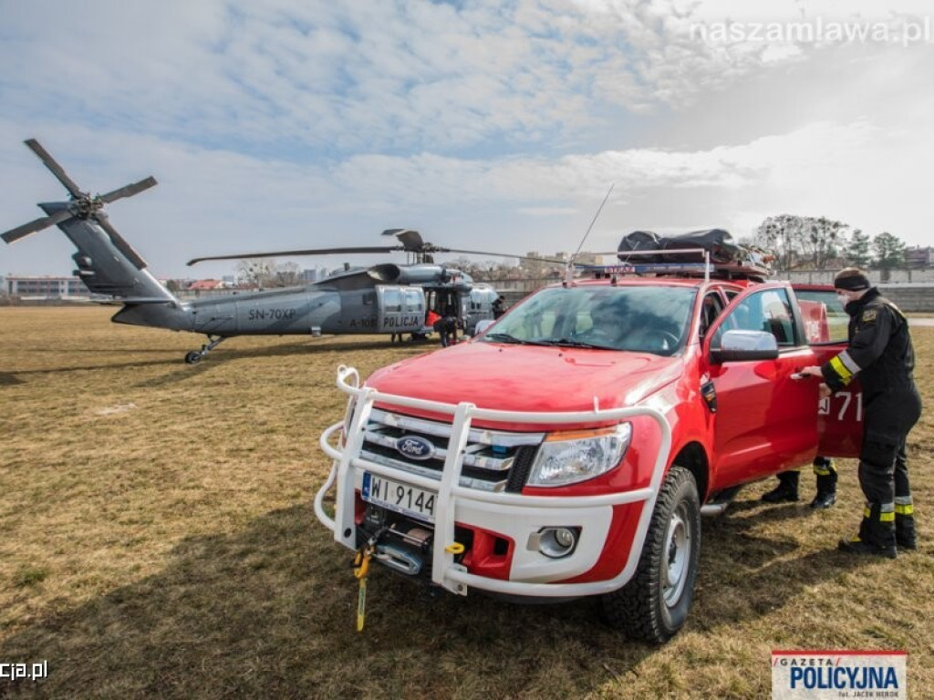 Mazowsze. Ćwiczenia policyjnych pilotów [FILM i ZDJĘCIA]