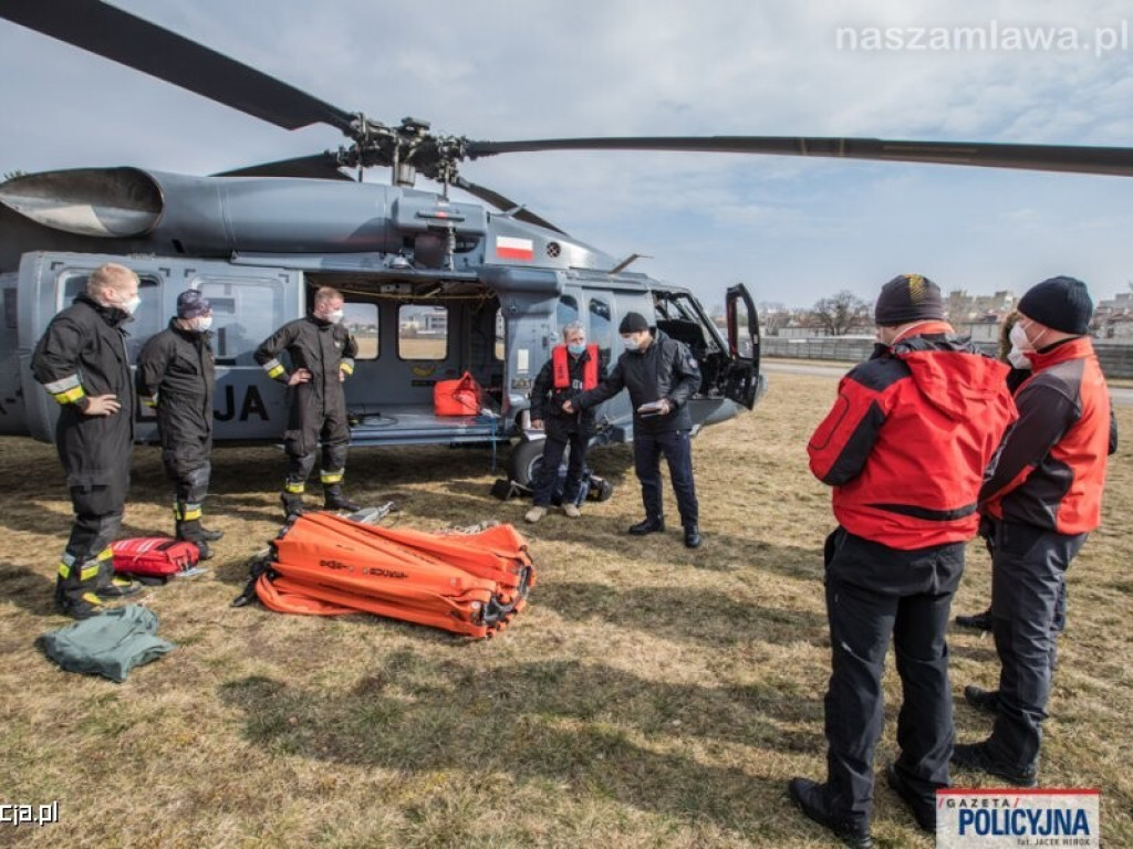 Mazowsze. Ćwiczenia policyjnych pilotów [FILM i ZDJĘCIA]