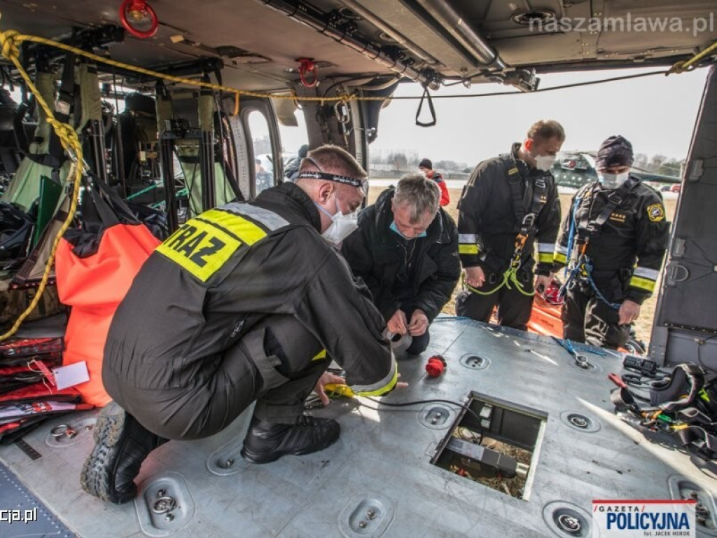 Mazowsze. Ćwiczenia policyjnych pilotów [FILM i ZDJĘCIA]
