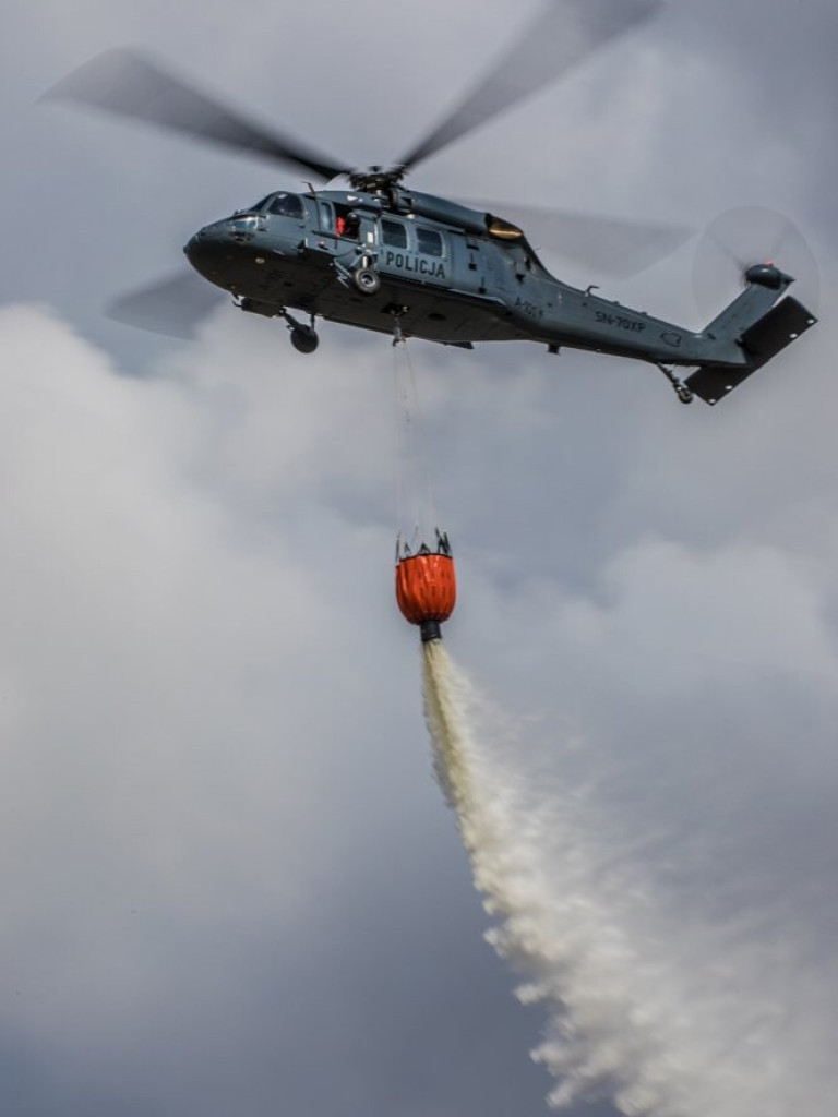 Mazowsze. Ćwiczenia policyjnych pilotów [FILM i ZDJĘCIA]