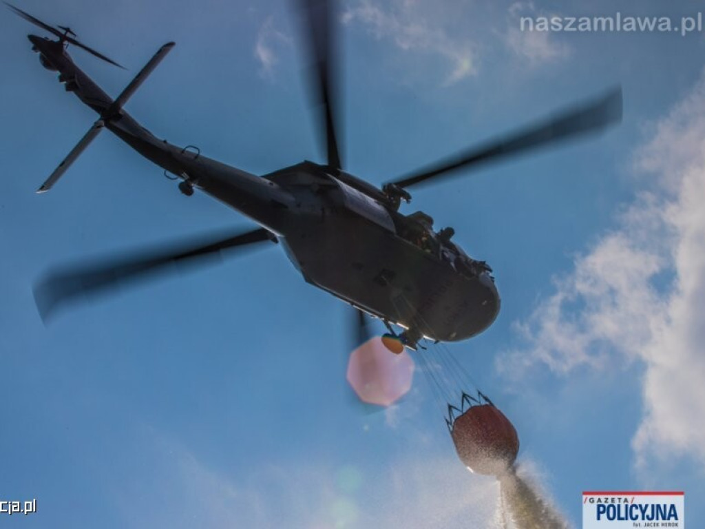 Mazowsze. Ćwiczenia policyjnych pilotów [FILM i ZDJĘCIA]