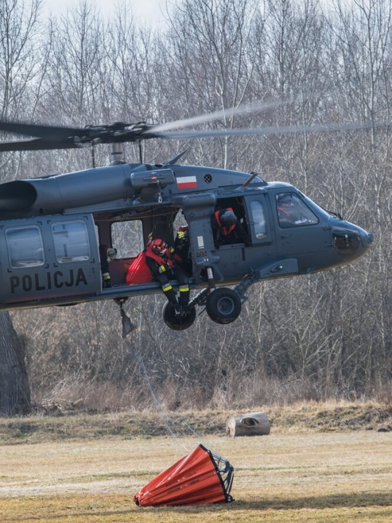 Mazowsze. Ćwiczenia policyjnych pilotów [FILM i ZDJĘCIA]