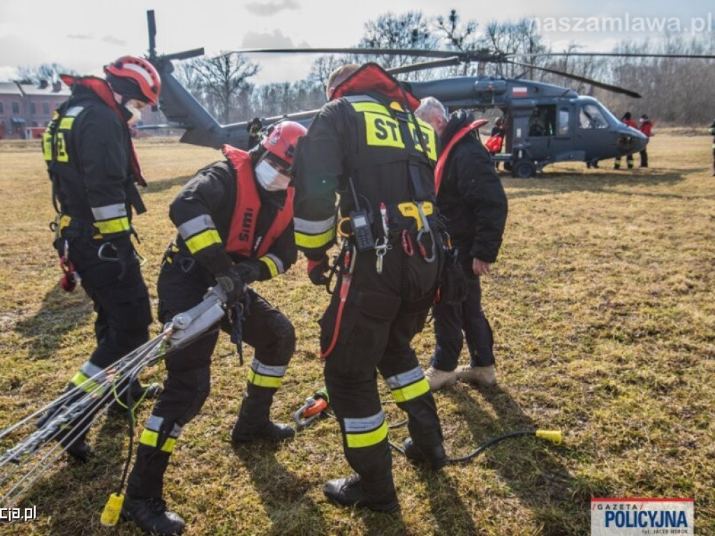 Mazowsze. Ćwiczenia policyjnych pilotów [FILM i ZDJĘCIA]