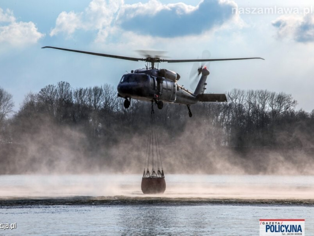 Mazowsze. Ćwiczenia policyjnych pilotów [FILM i ZDJĘCIA]