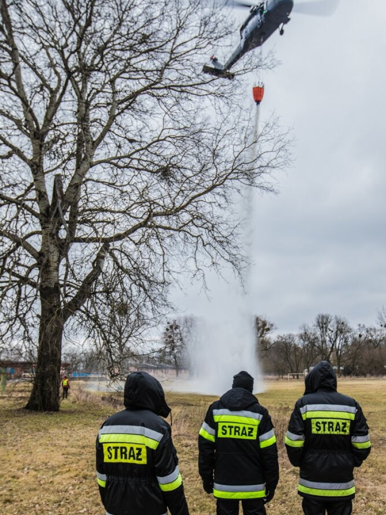 Mazowsze. Ćwiczenia policyjnych pilotów [FILM i ZDJĘCIA]