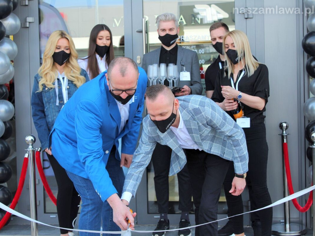 Wielkie otwarcie sklepu American Outlet na Stacji Mława [FOTORELACJA]