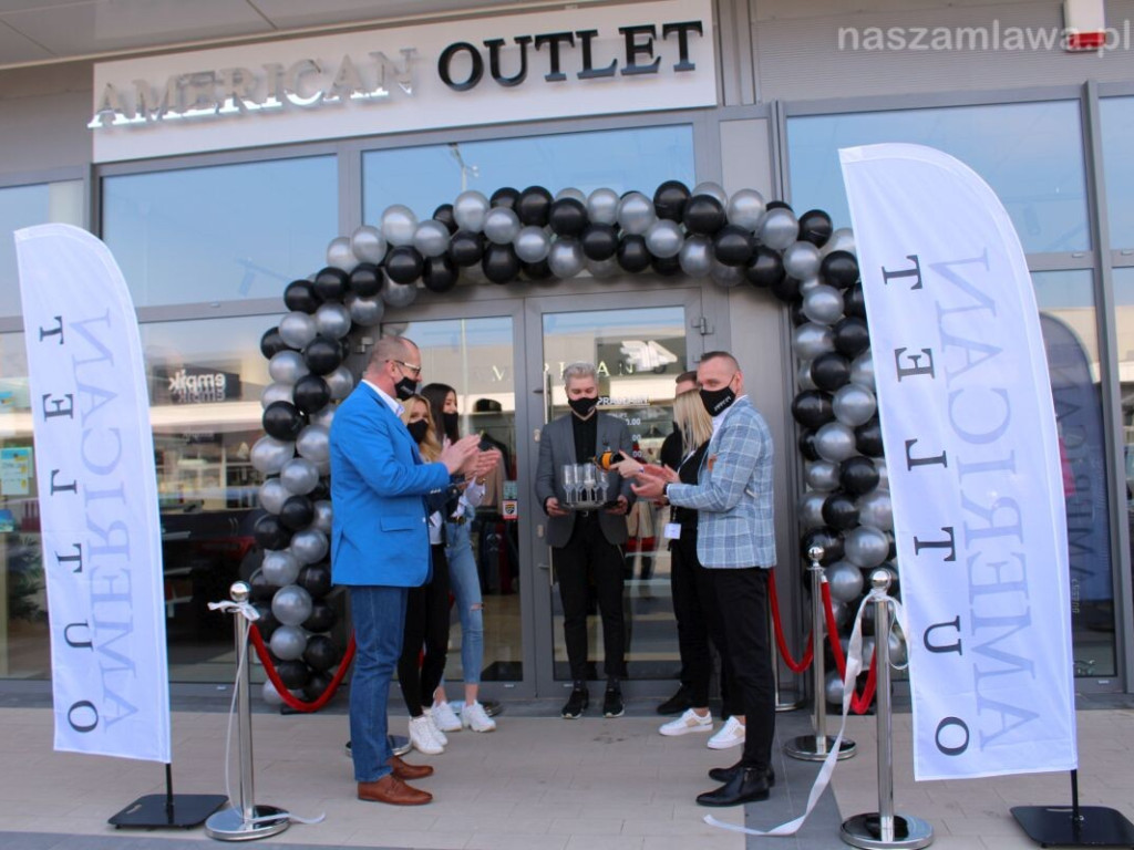 Wielkie otwarcie sklepu American Outlet na Stacji Mława [FOTORELACJA]