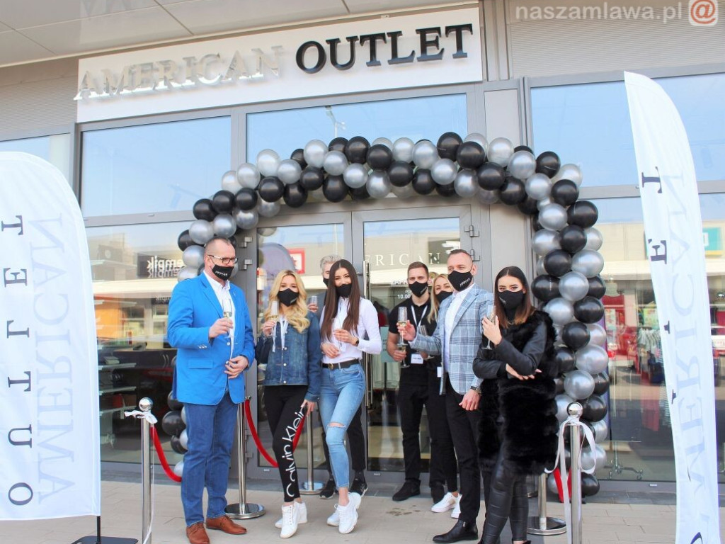 Wielkie otwarcie sklepu American Outlet na Stacji Mława [FOTORELACJA]