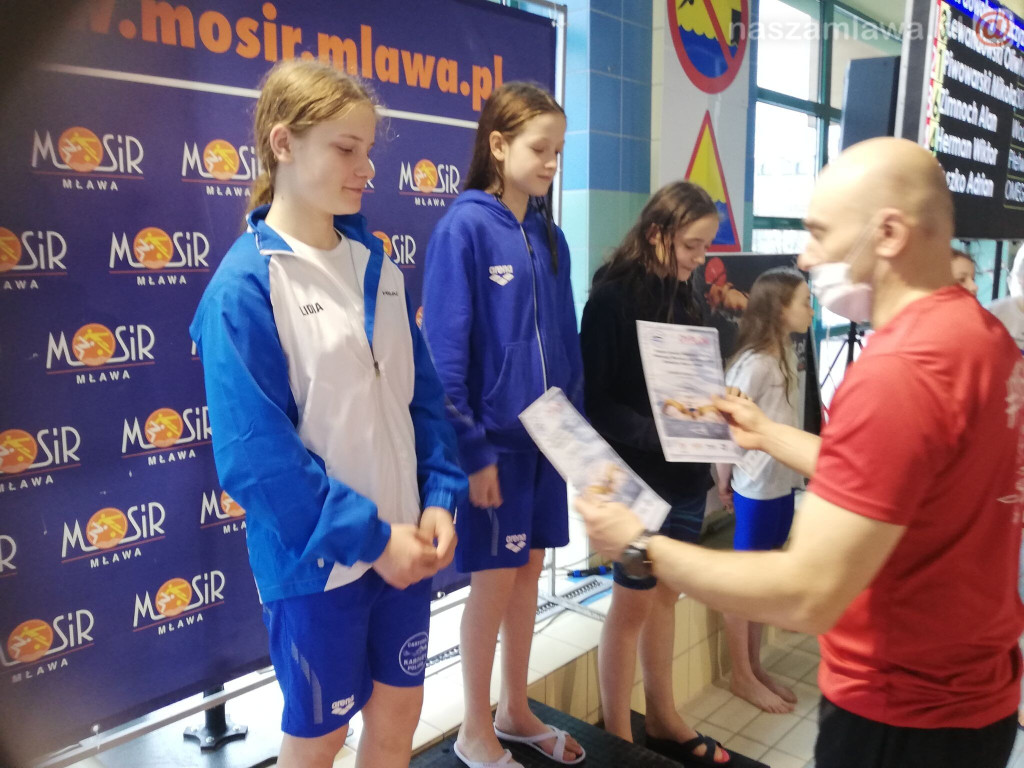 Pływanie pod specjalnym nadzorem. Medale Płetwala i Marlina