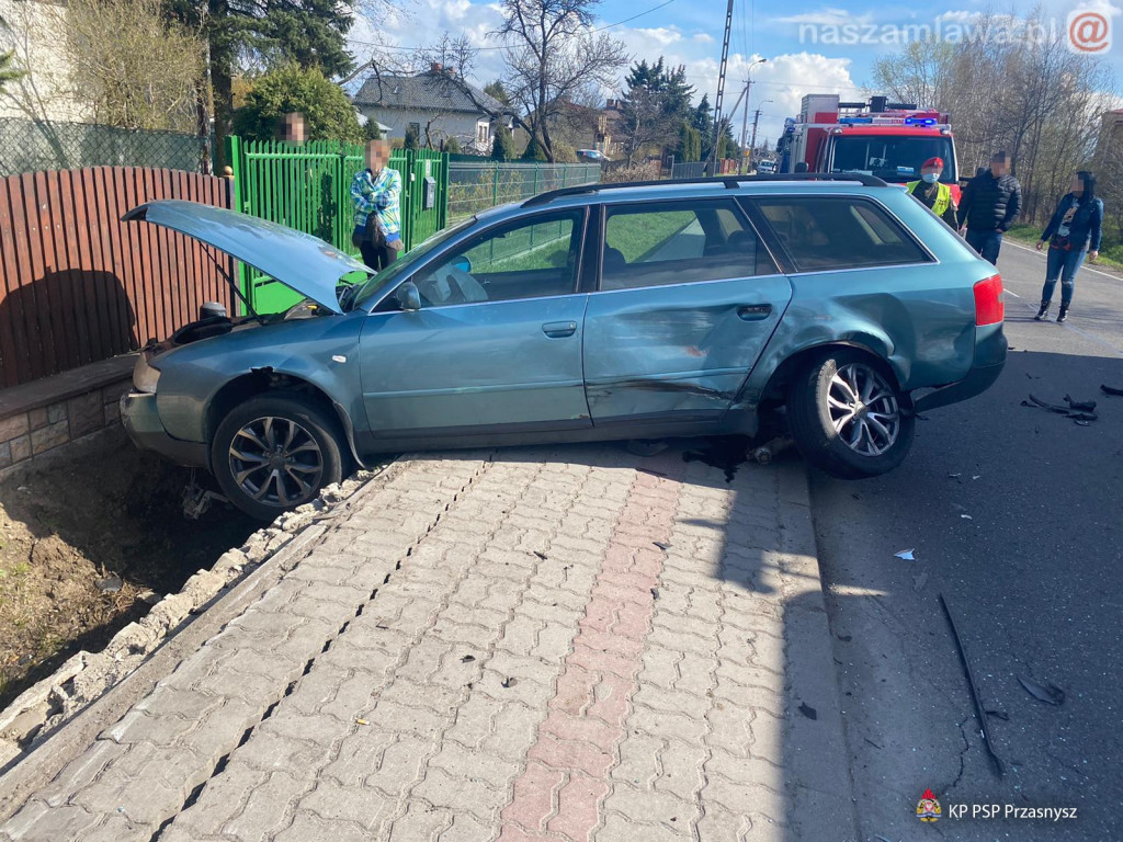 Karambol u sąsiadów [ZDJĘCIA]