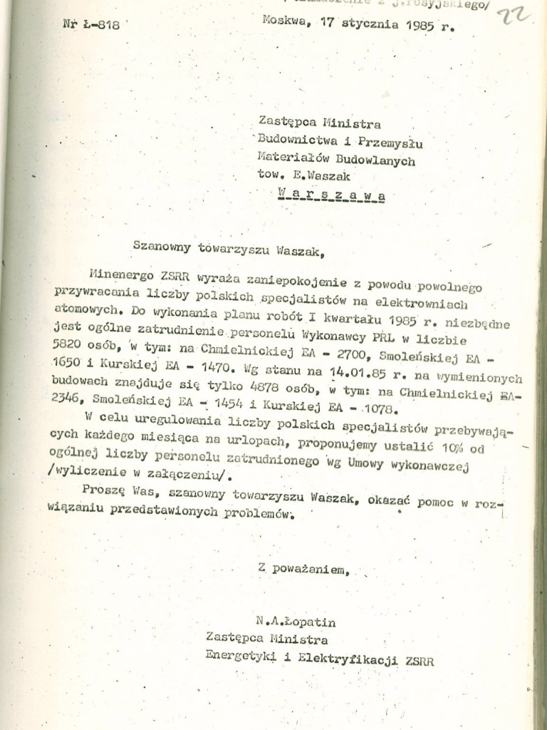 35 lat od katastrofy w Czarnobylu