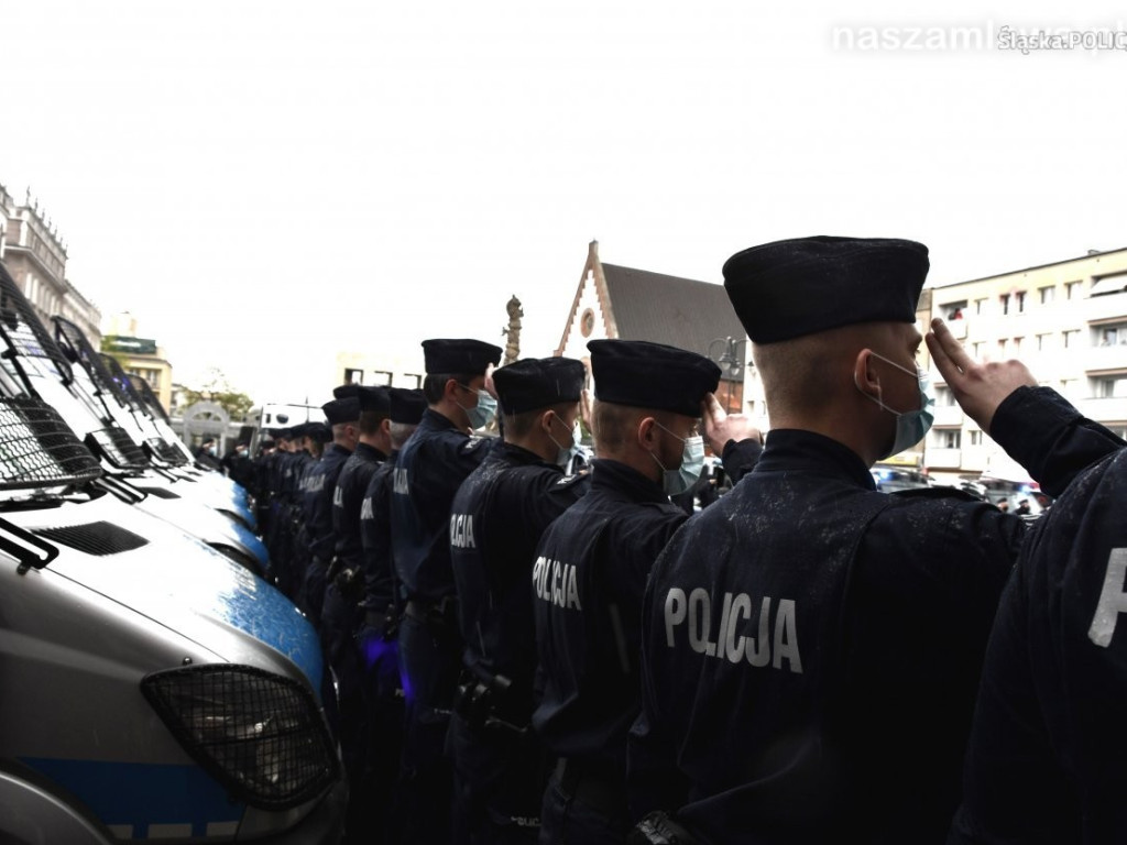 Pogrzeb policjanta zastrzelonego przez bandytę [FILM i ZDJĘCIA]