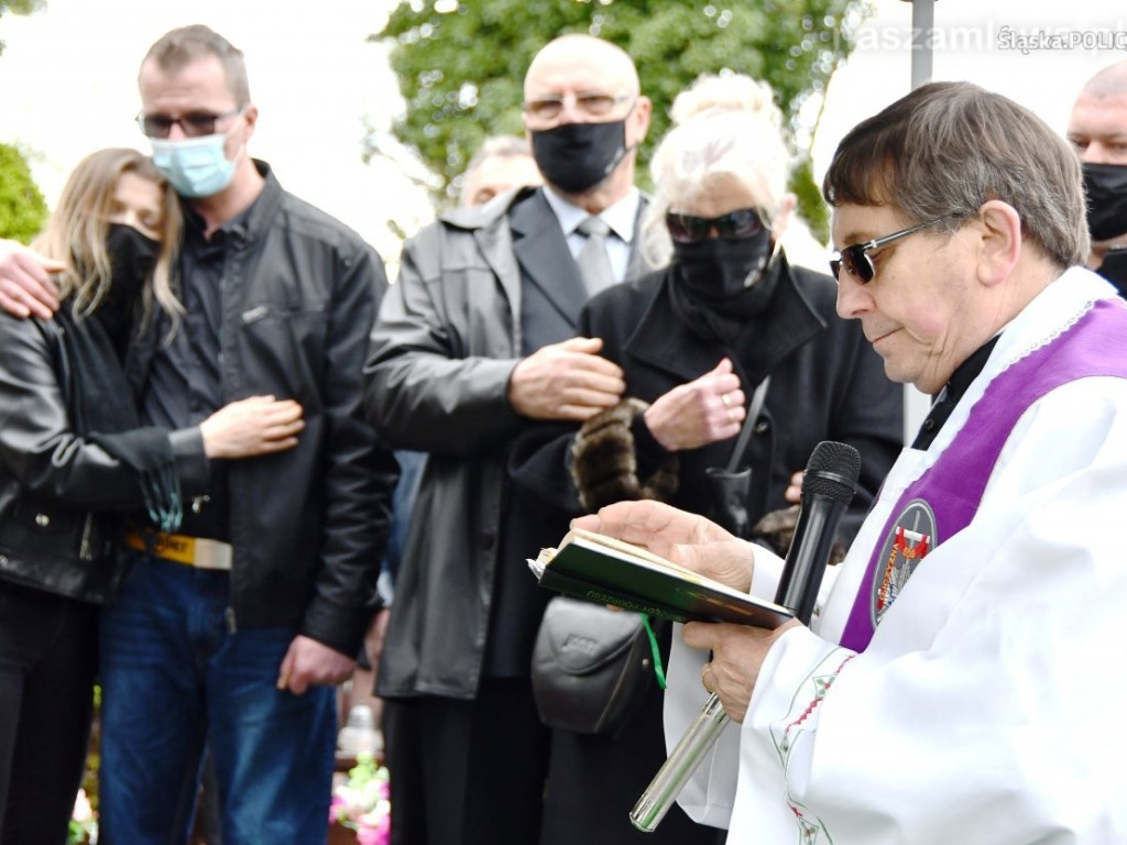 Pogrzeb policjanta zastrzelonego przez bandytę [FILM i ZDJĘCIA]