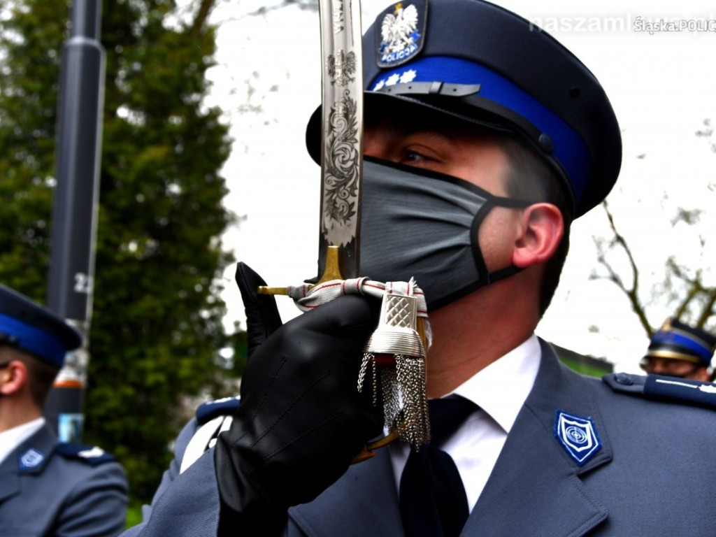 Pogrzeb policjanta zastrzelonego przez bandytę [FILM i ZDJĘCIA]