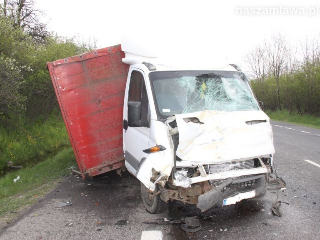 Tragiczny wypadek na drodze krajowej nr 7 [ZDJĘCIA]