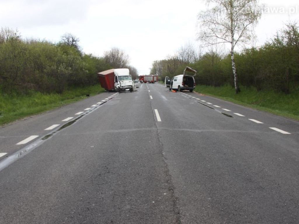 Tragiczny wypadek na drodze krajowej nr 7 [ZDJĘCIA]