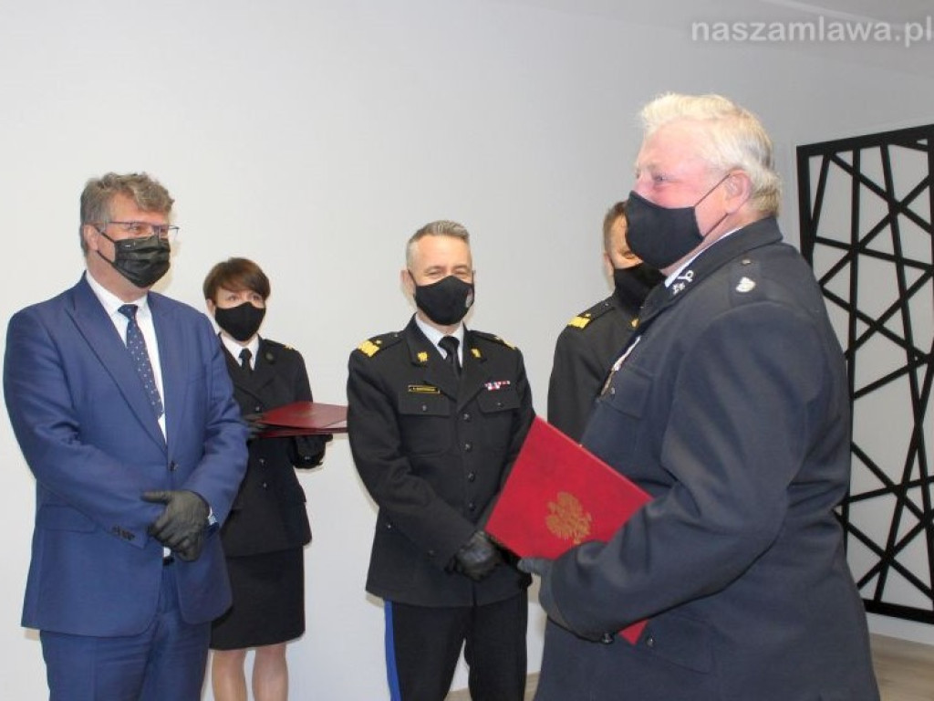 Wiceminister MSWiA Maciej Wąsik w Szydłowie