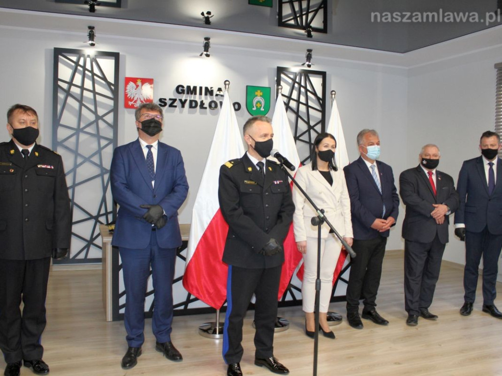 Wiceminister MSWiA Maciej Wąsik w Szydłowie