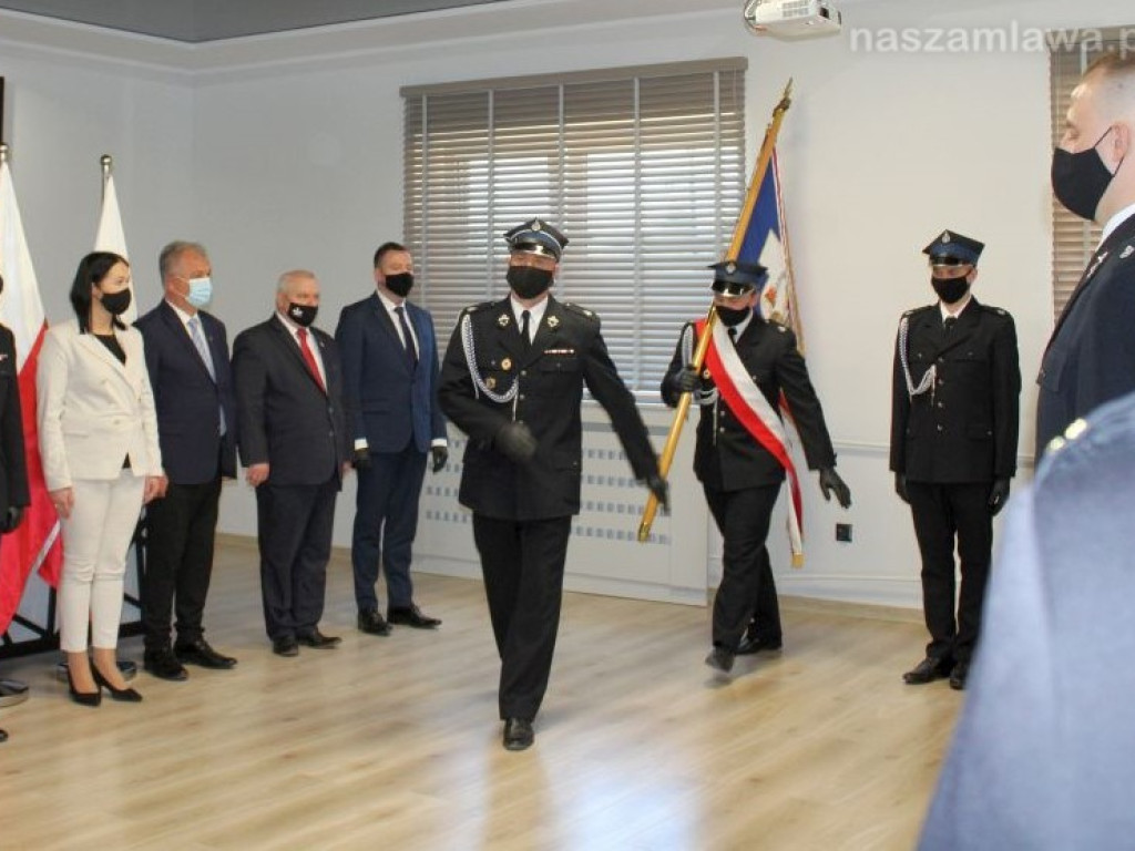 Wiceminister MSWiA Maciej Wąsik w Szydłowie