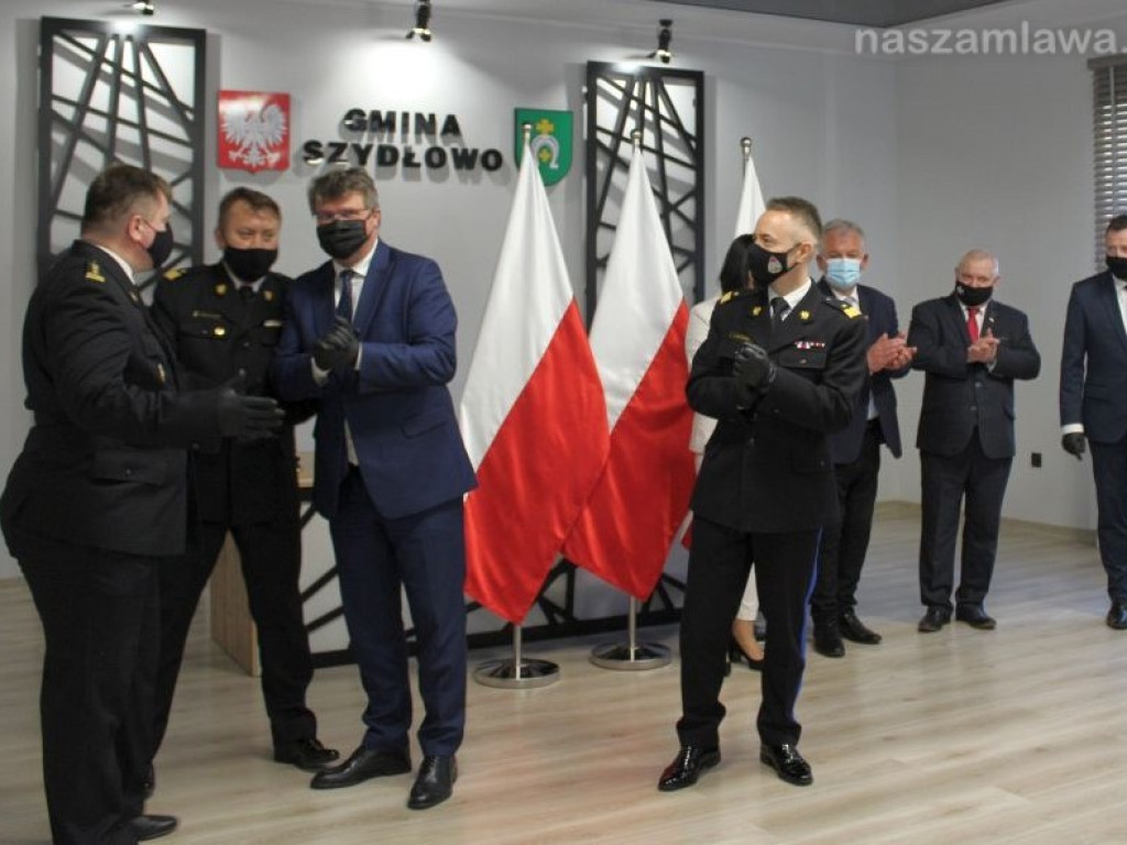 Wiceminister MSWiA Maciej Wąsik w Szydłowie