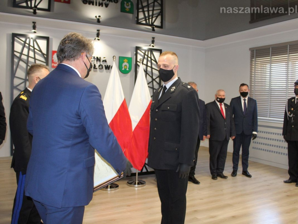Wiceminister MSWiA Maciej Wąsik w Szydłowie