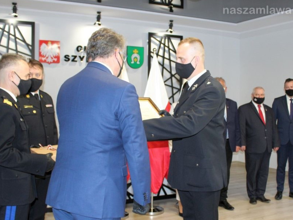 Wiceminister MSWiA Maciej Wąsik w Szydłowie