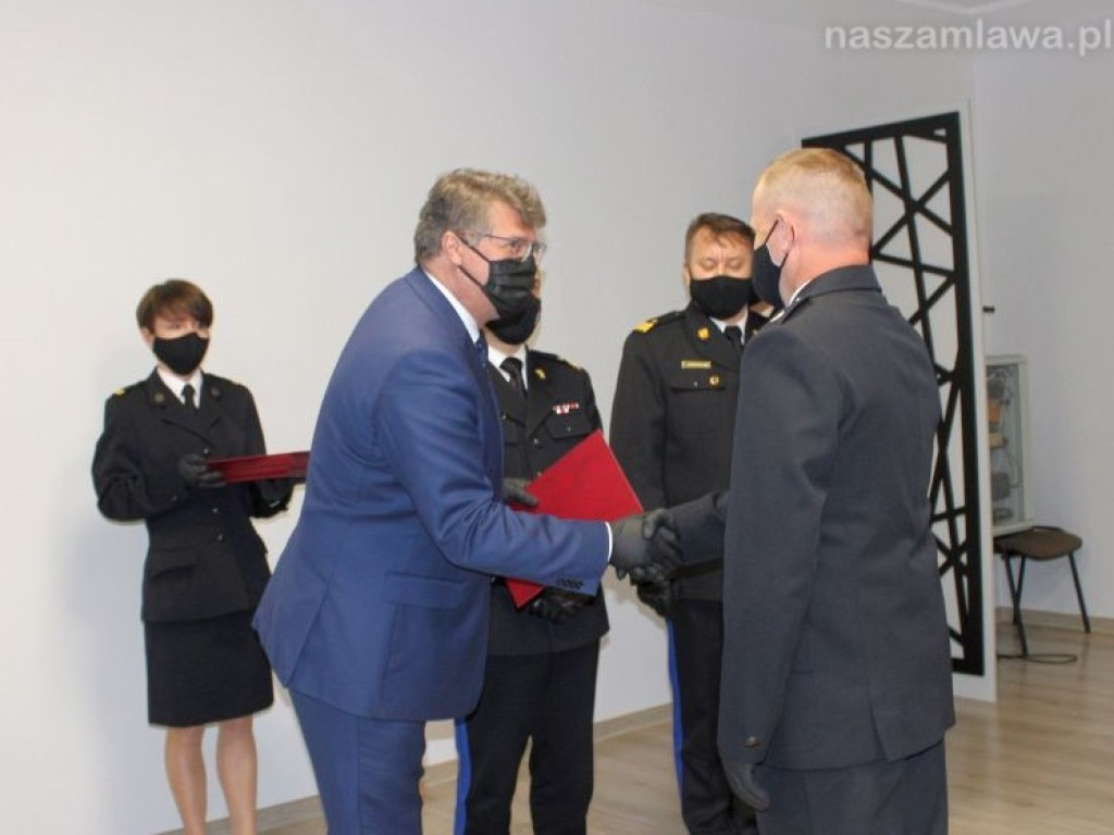 Wiceminister MSWiA Maciej Wąsik w Szydłowie