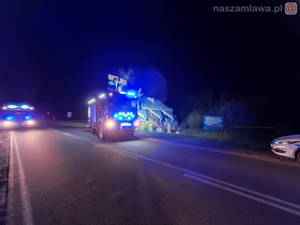 Pożar popularnego zajazdu [ZDJĘCIA]