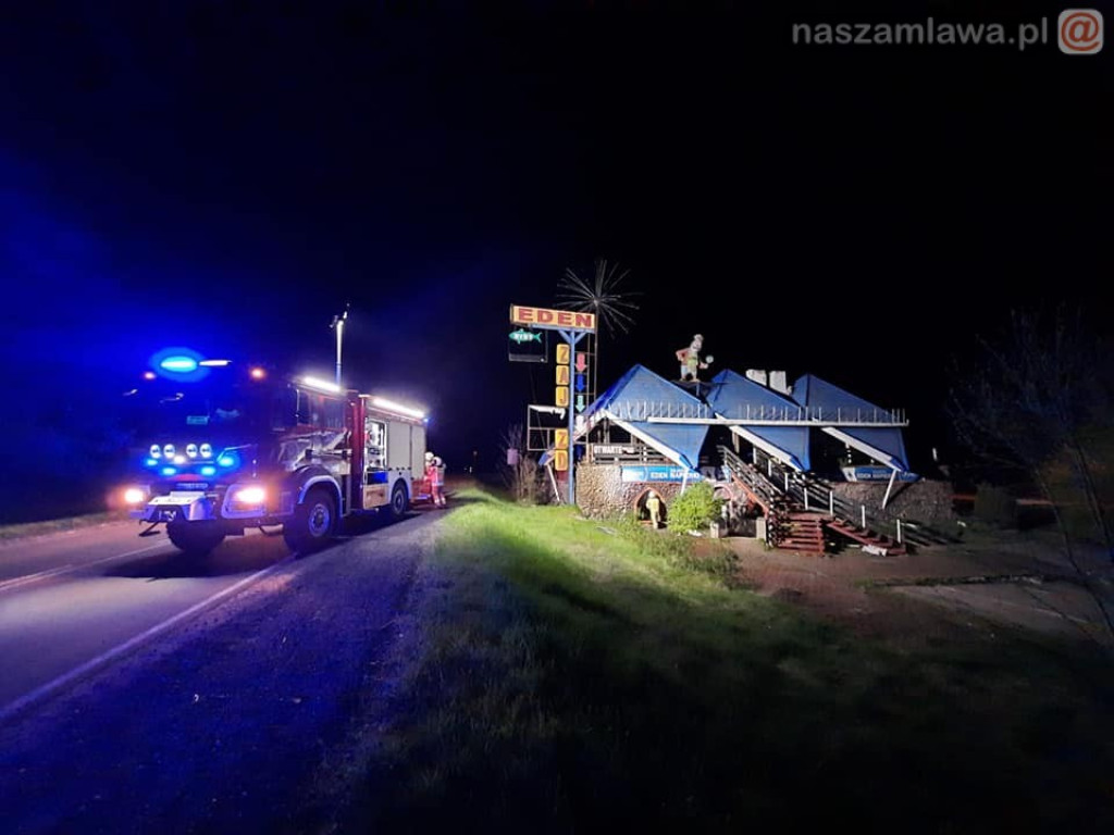 Pożar popularnego zajazdu [ZDJĘCIA]