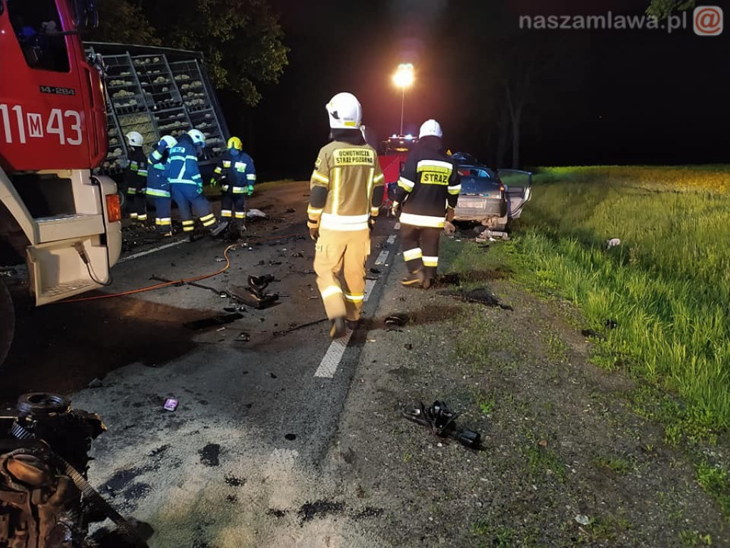 Zginął 41-letni kierowca. Tragedia u sąsiadów [ZDJĘCIA]