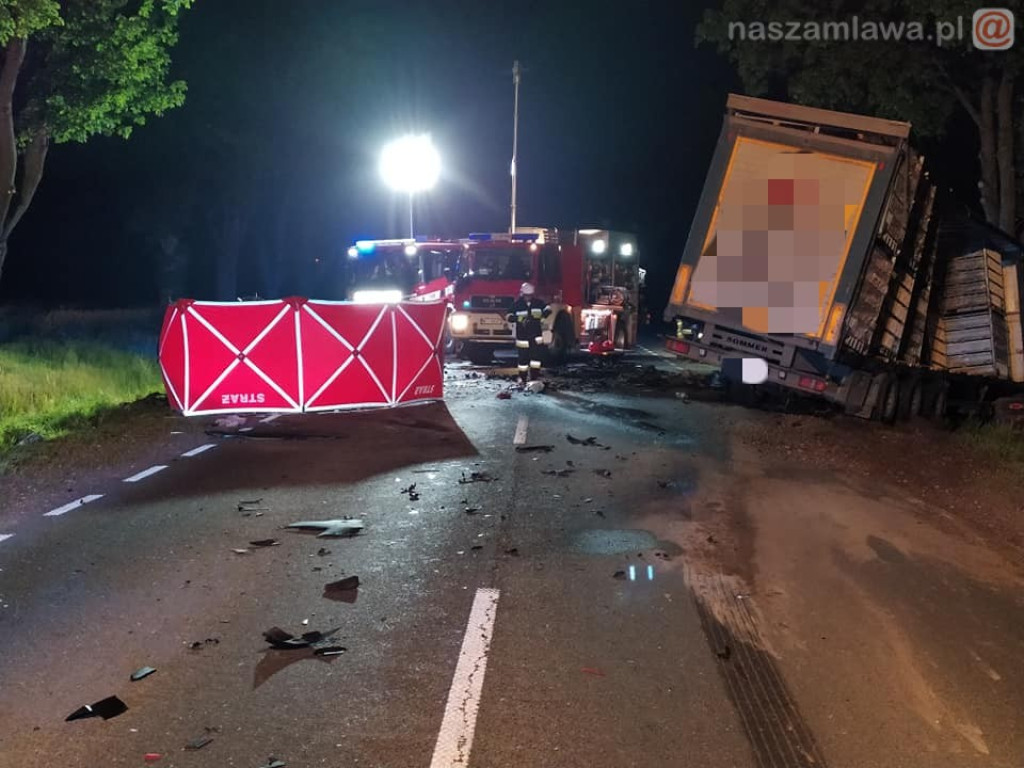 Zginął 41-letni kierowca. Tragedia u sąsiadów [ZDJĘCIA]