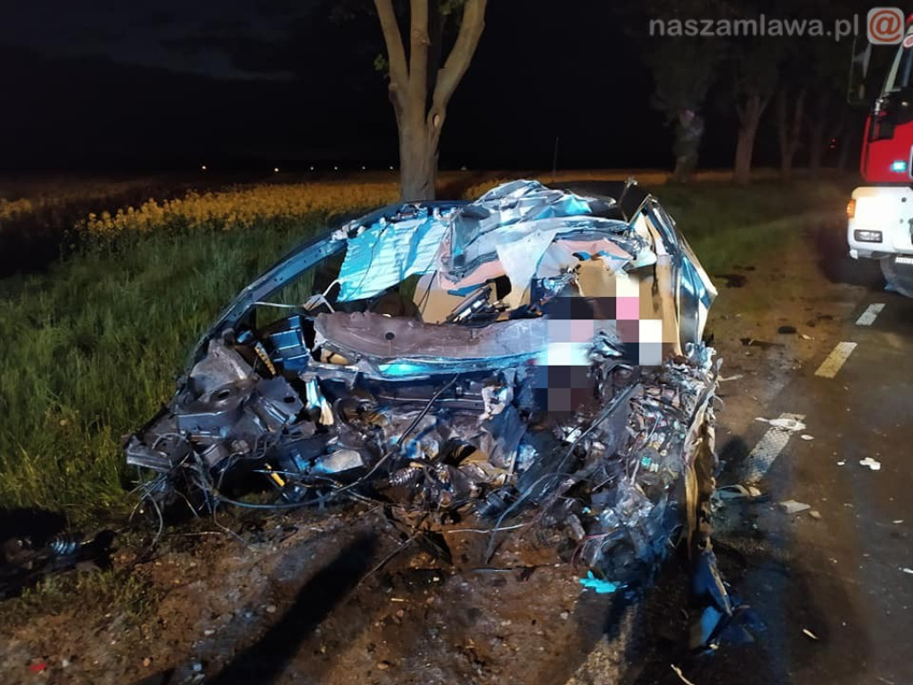 Zginął 41-letni kierowca. Tragedia u sąsiadów [ZDJĘCIA]