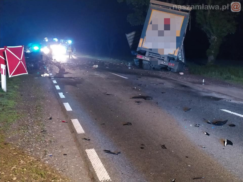 Zginął 41-letni kierowca. Tragedia u sąsiadów [ZDJĘCIA]