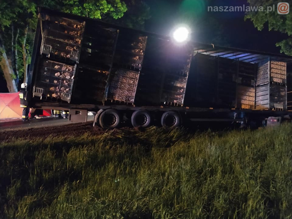 Zginął 41-letni kierowca. Tragedia u sąsiadów [ZDJĘCIA]