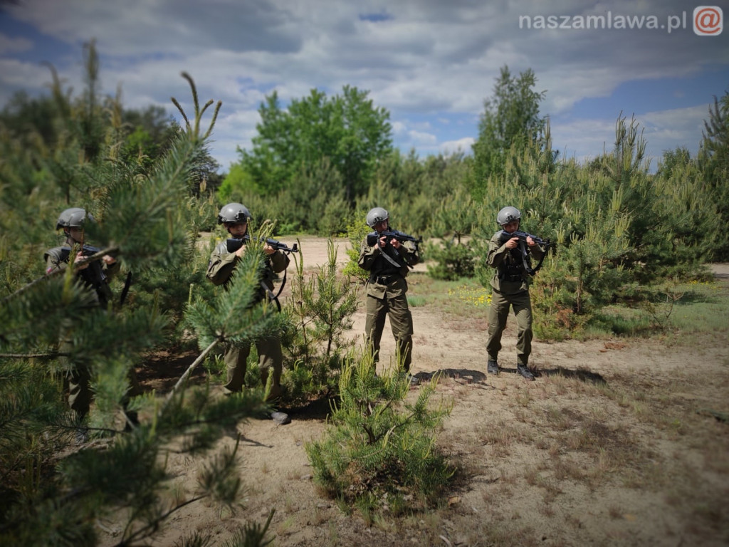 Kadeci szkolą się pod okiem terytorialsów