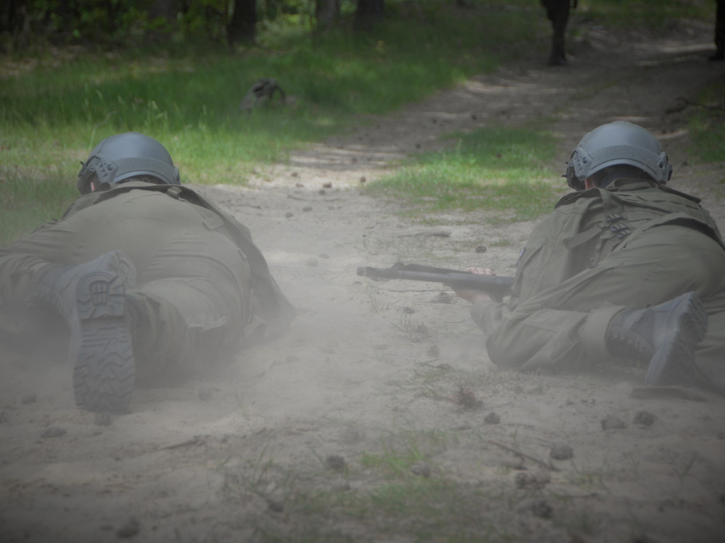 Kadeci szkolą się pod okiem terytorialsów