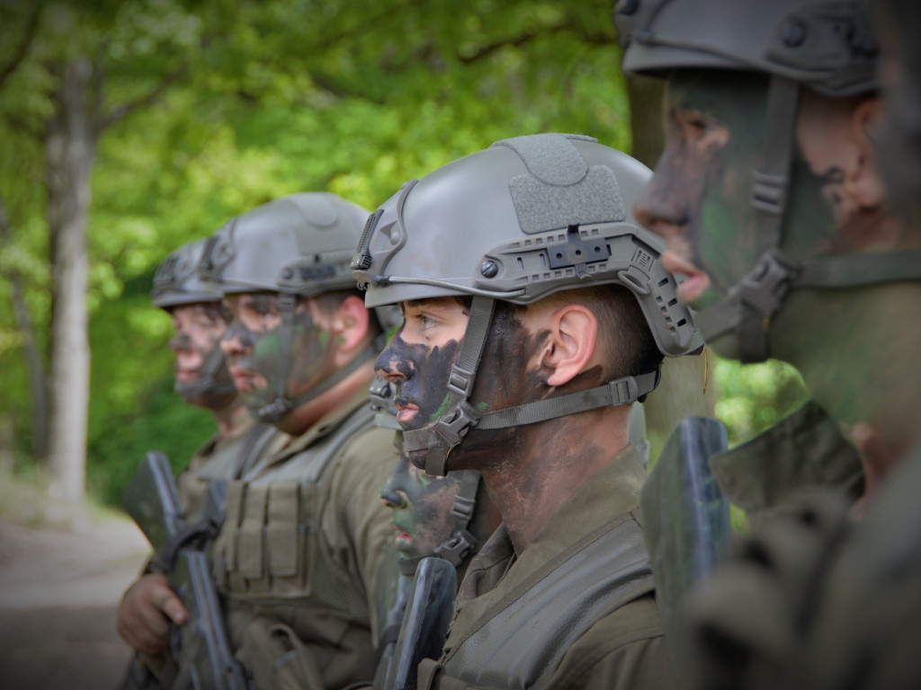 Kadeci szkolą się pod okiem terytorialsów