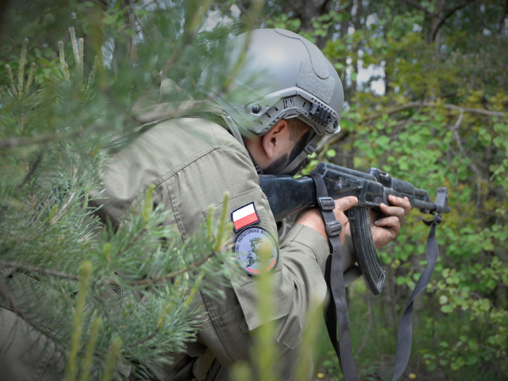 Kadeci szkolą się pod okiem terytorialsów