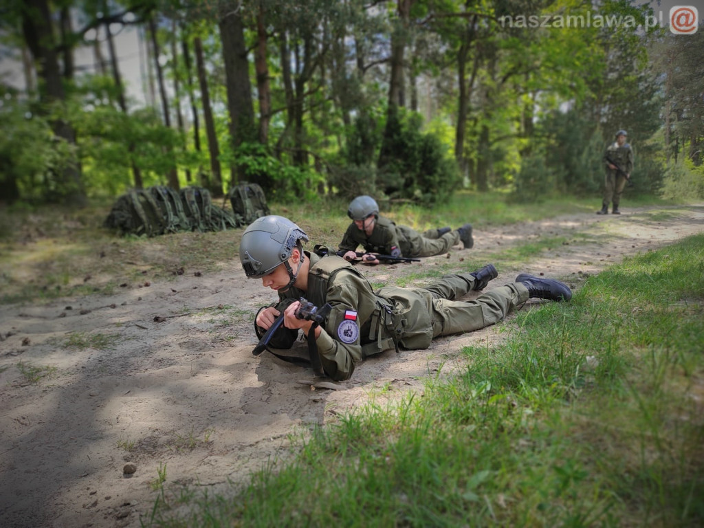 Kadeci szkolą się pod okiem terytorialsów