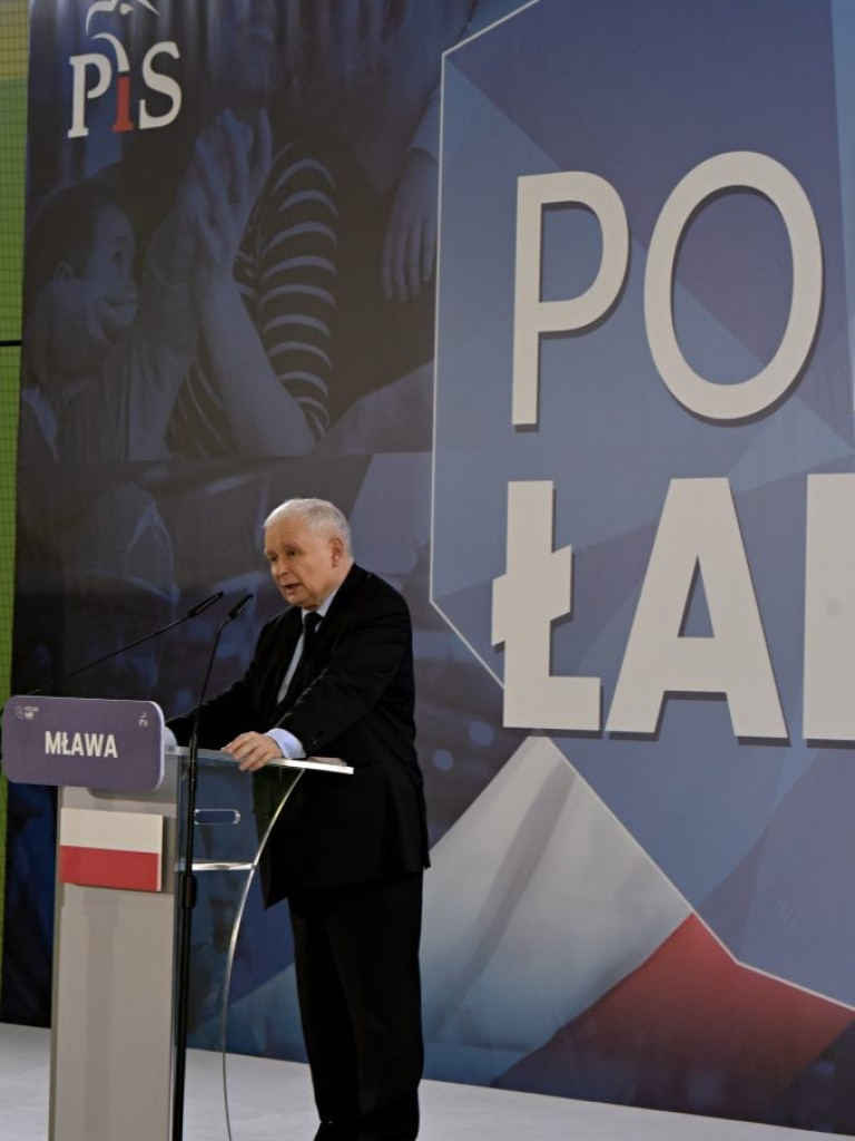 Doganiamy Japonię - relacja z wizyty Jarosława Kaczyńskiego w Mławie (FILMY i ZDJĘCIA)