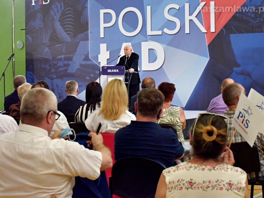 Doganiamy Japonię - relacja z wizyty Jarosława Kaczyńskiego w Mławie (FILMY i ZDJĘCIA)