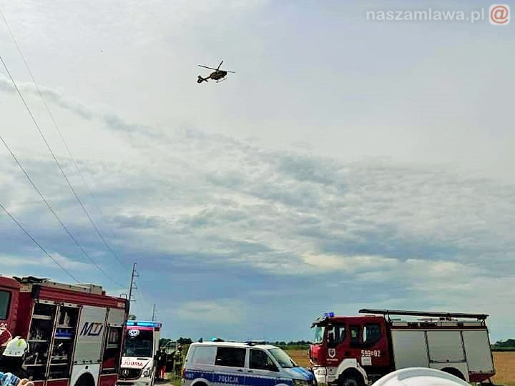 Wezwano 2 śmigłowce. Ucierpiało też dziecko [AKTUALIZACJA]