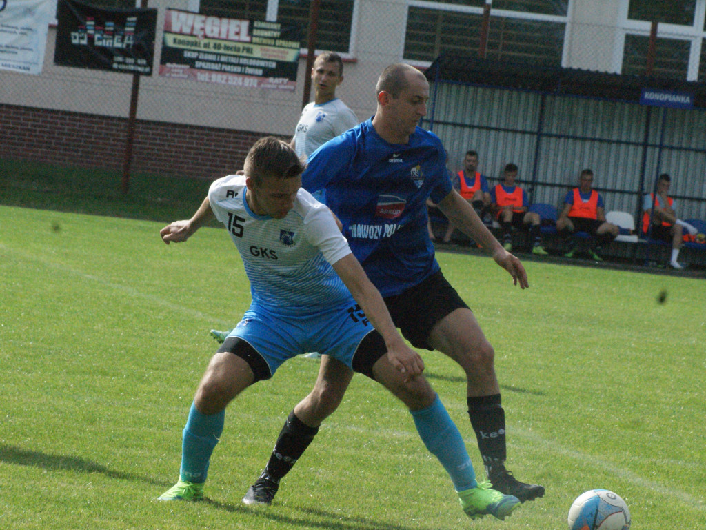 Derby dla Konopek, gole Nicolasa