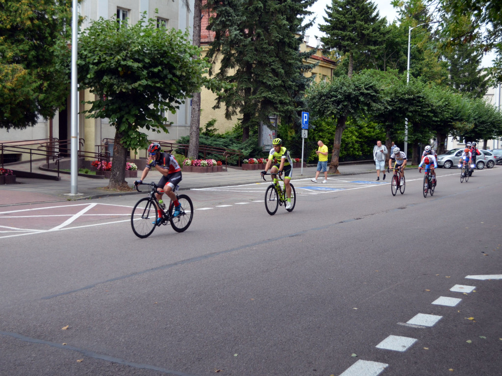 Kolarskie ścigania na ulicach Mławy