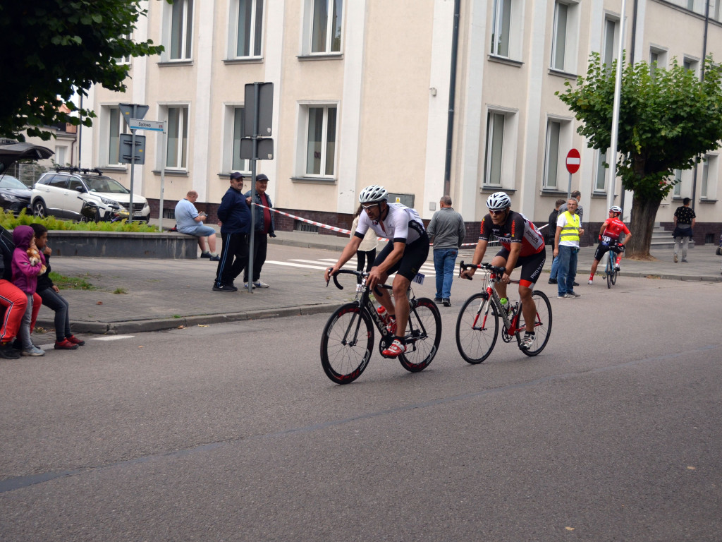 Kolarskie ścigania na ulicach Mławy
