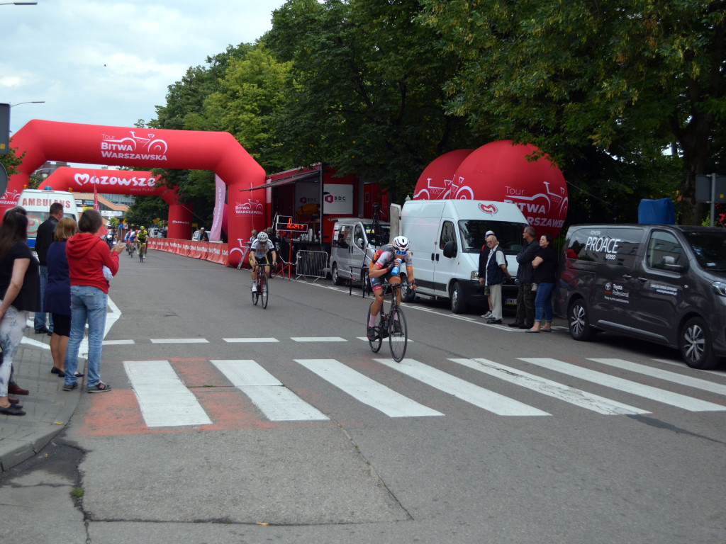 Kolarskie ścigania na ulicach Mławy