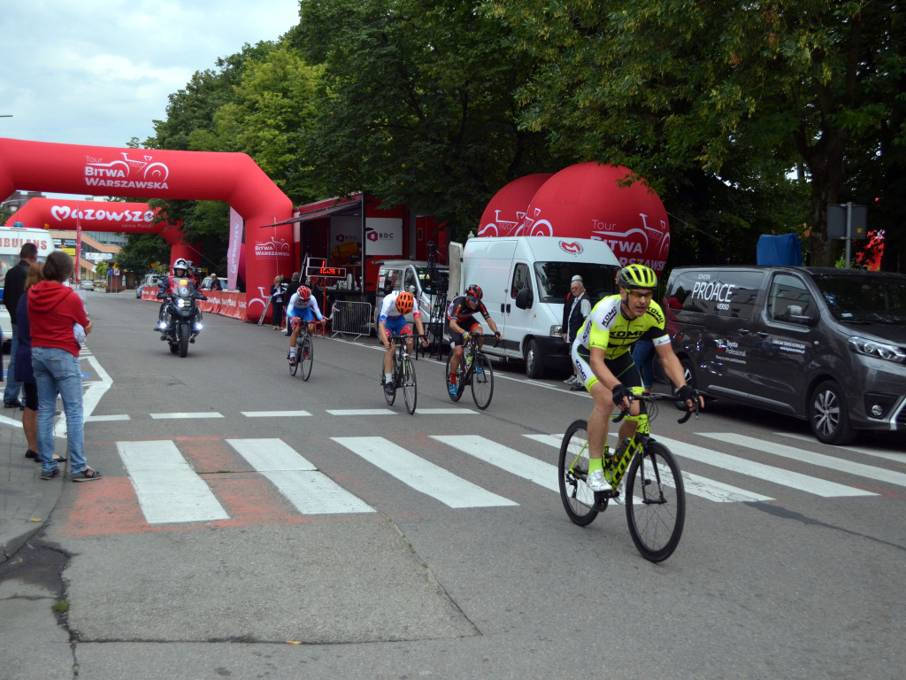 Kolarskie ścigania na ulicach Mławy